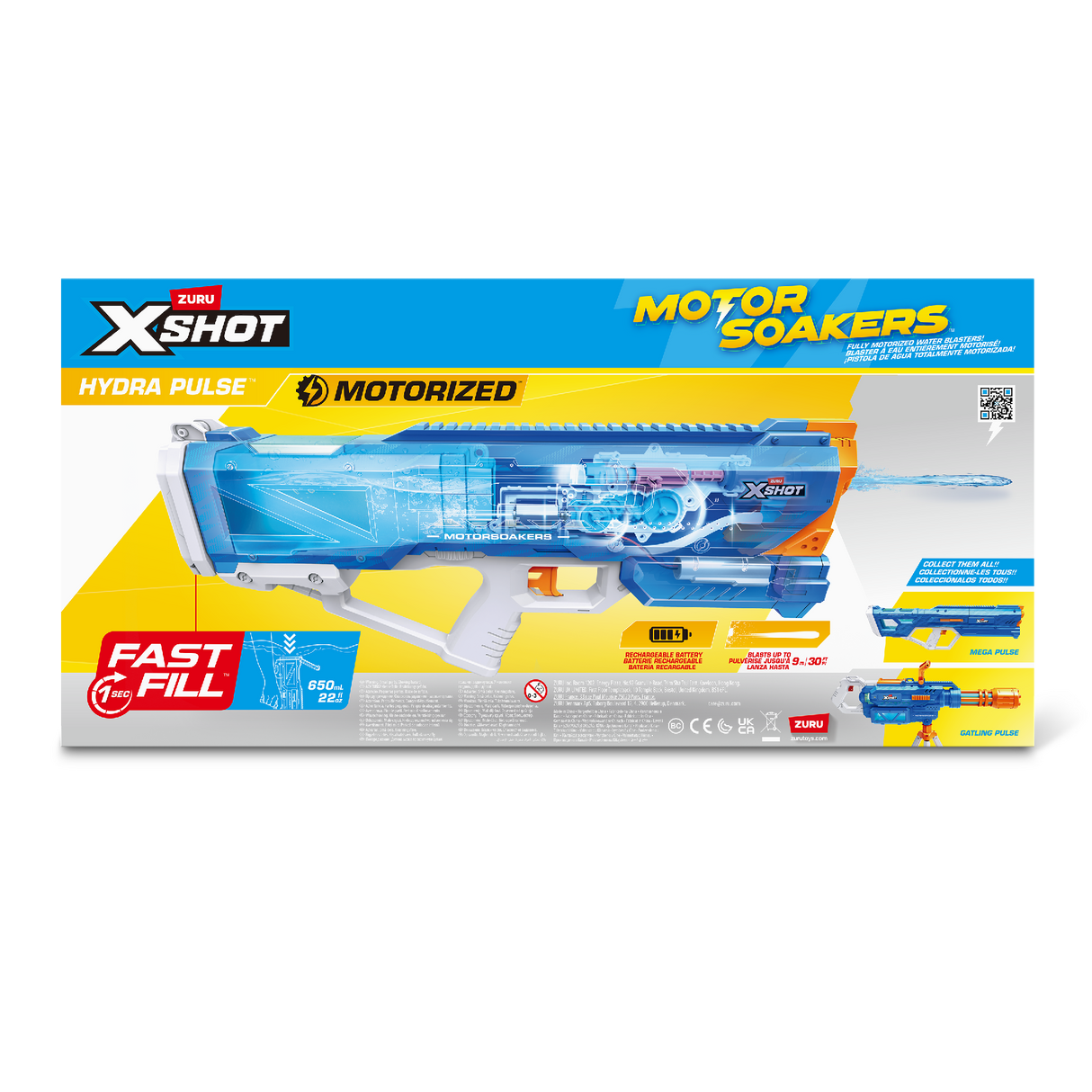 Zuru Xshot Fast Fill Motor Soakers - Hydra Pulse