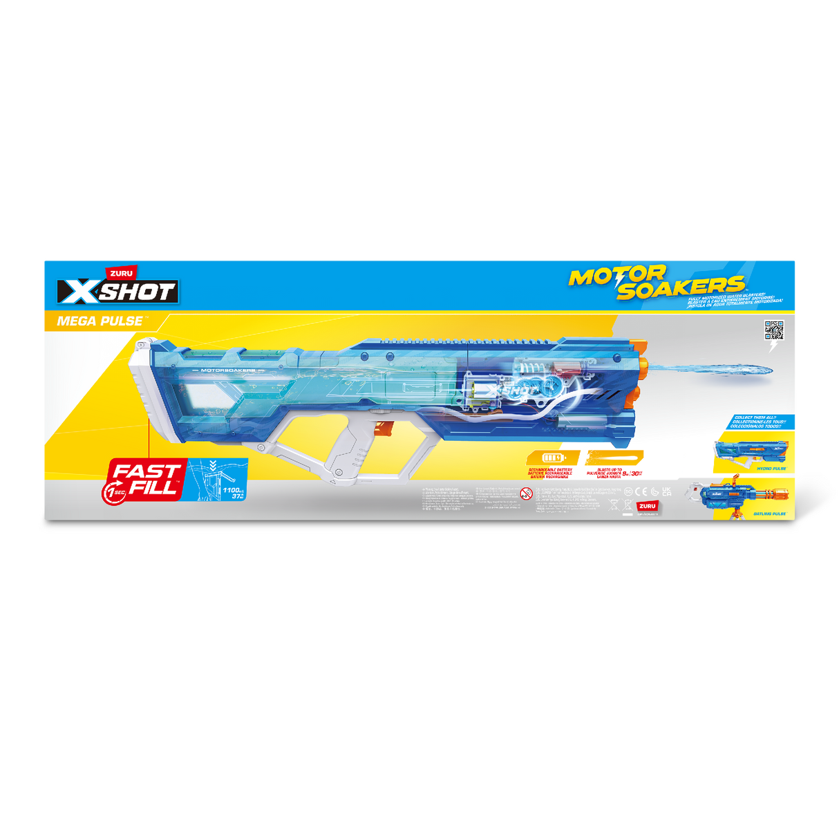 Zuru Xshot Fast Fill Motor Soakers - Mega Pulse