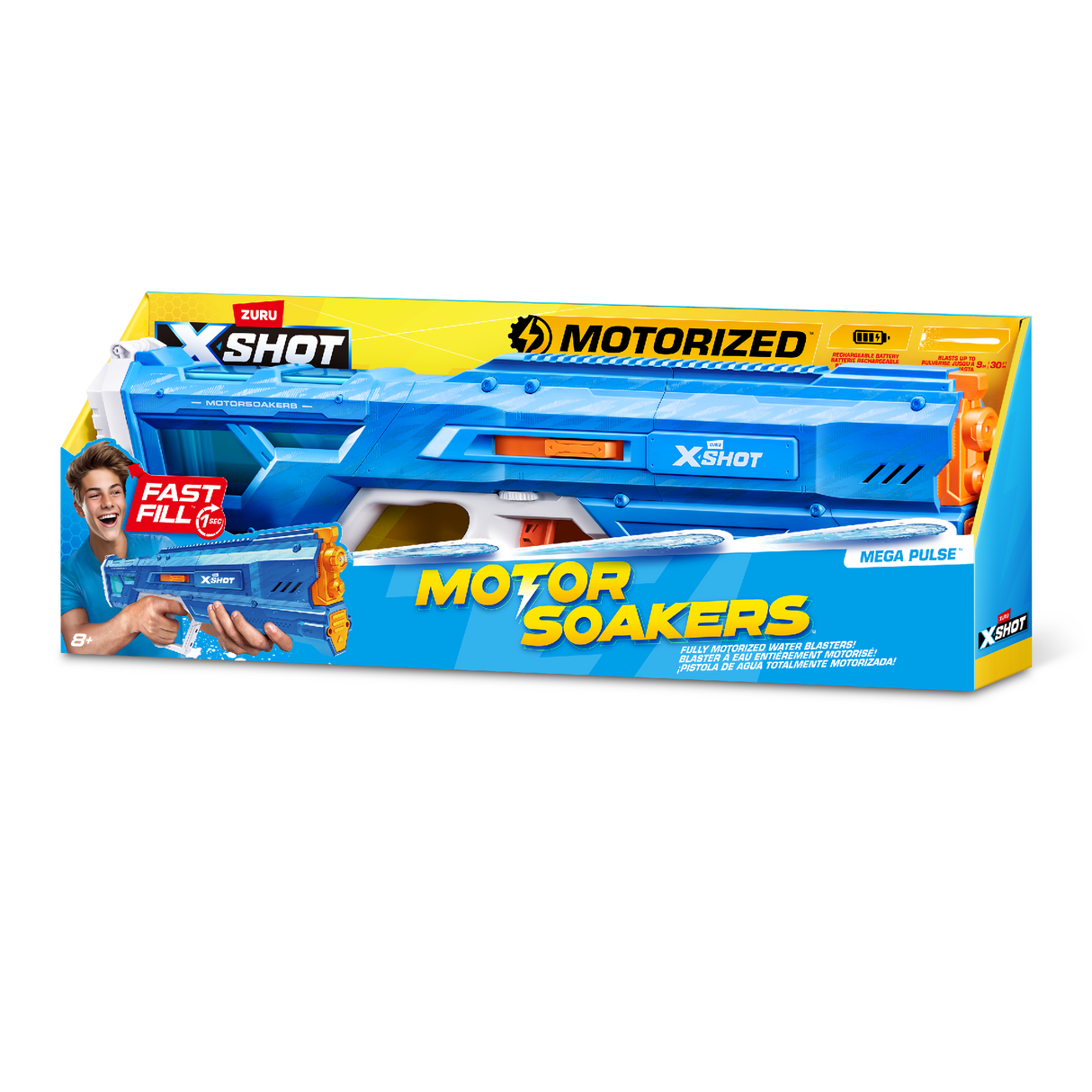 Zuru Xshot Fast Fill Motor Soakers - Mega Pulse