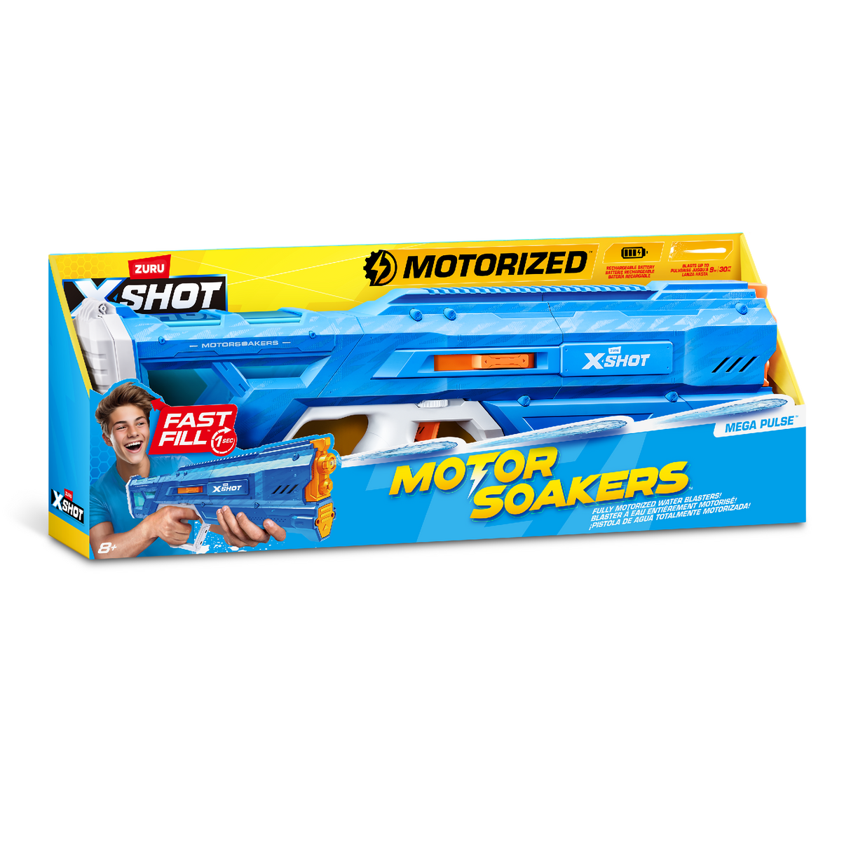 Zuru Xshot Fast Fill Motor Soakers - Mega Pulse