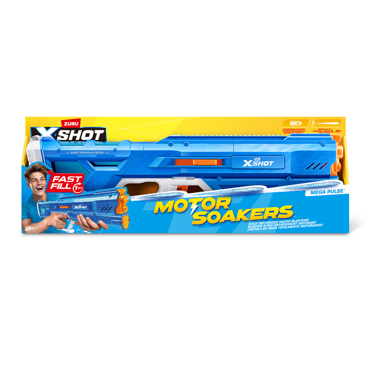 Zuru Xshot Fast Fill Motor Soakers - Mega Pulse