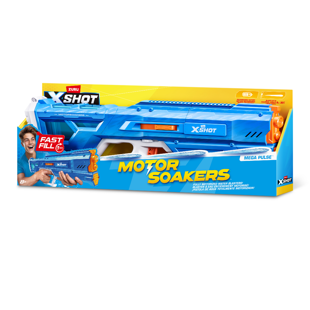 Zuru Xshot Fast Fill Motor Soakers - Mega Pulse