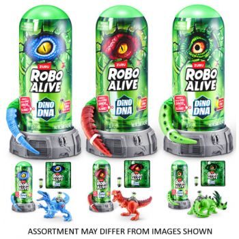 Zuru Robo Alive Dino Dna Playset Series 1 Asst
