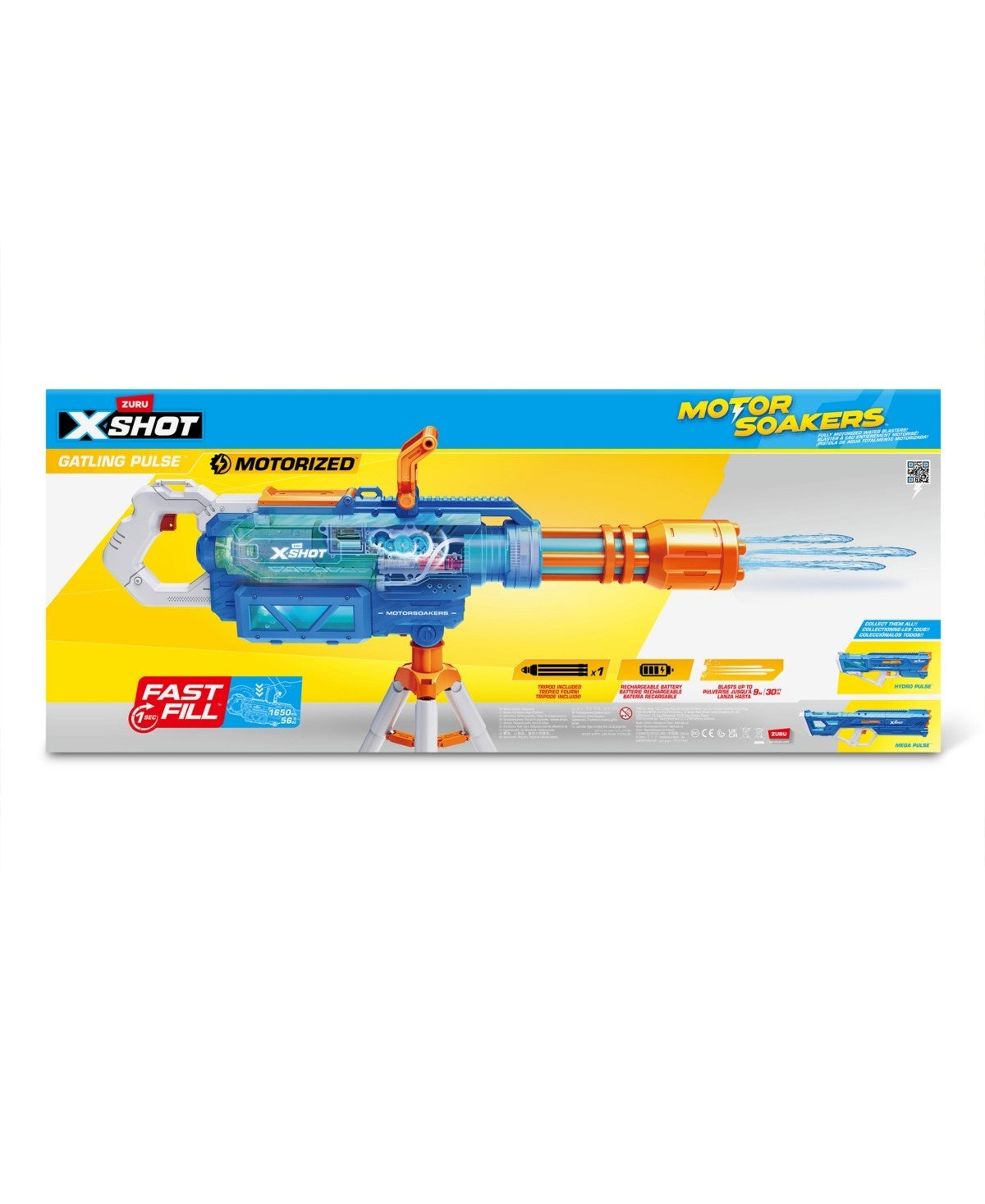 Zuru XSHOT Fast Fill Motor Soakers - Gatling