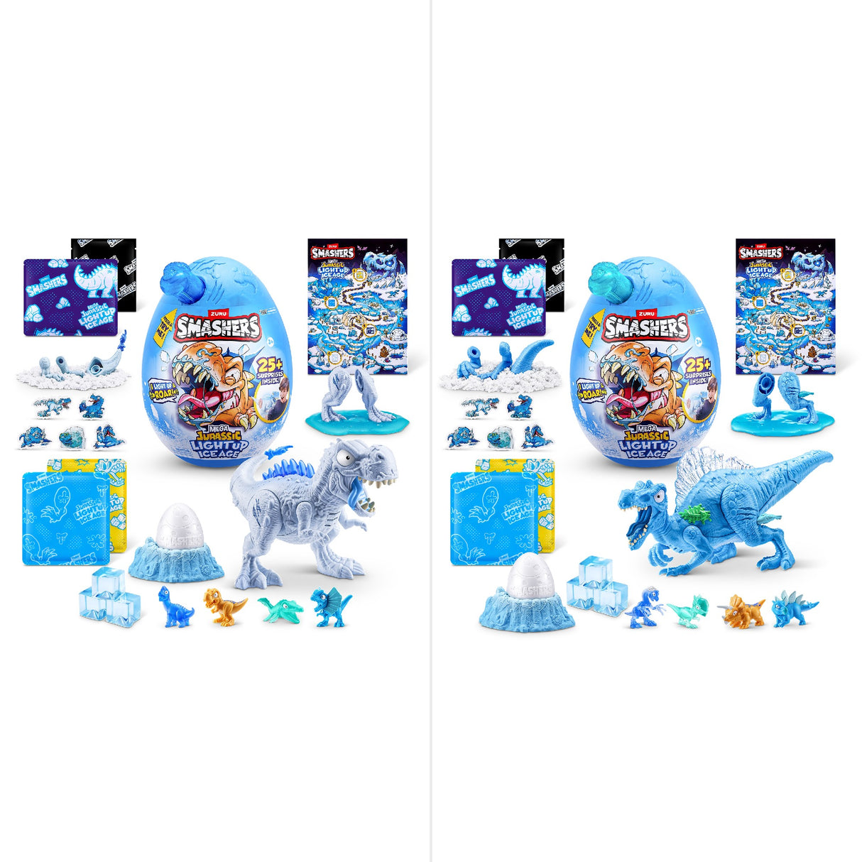 Zuru Smashers Dino Ice Age Light-Up Mega Egg