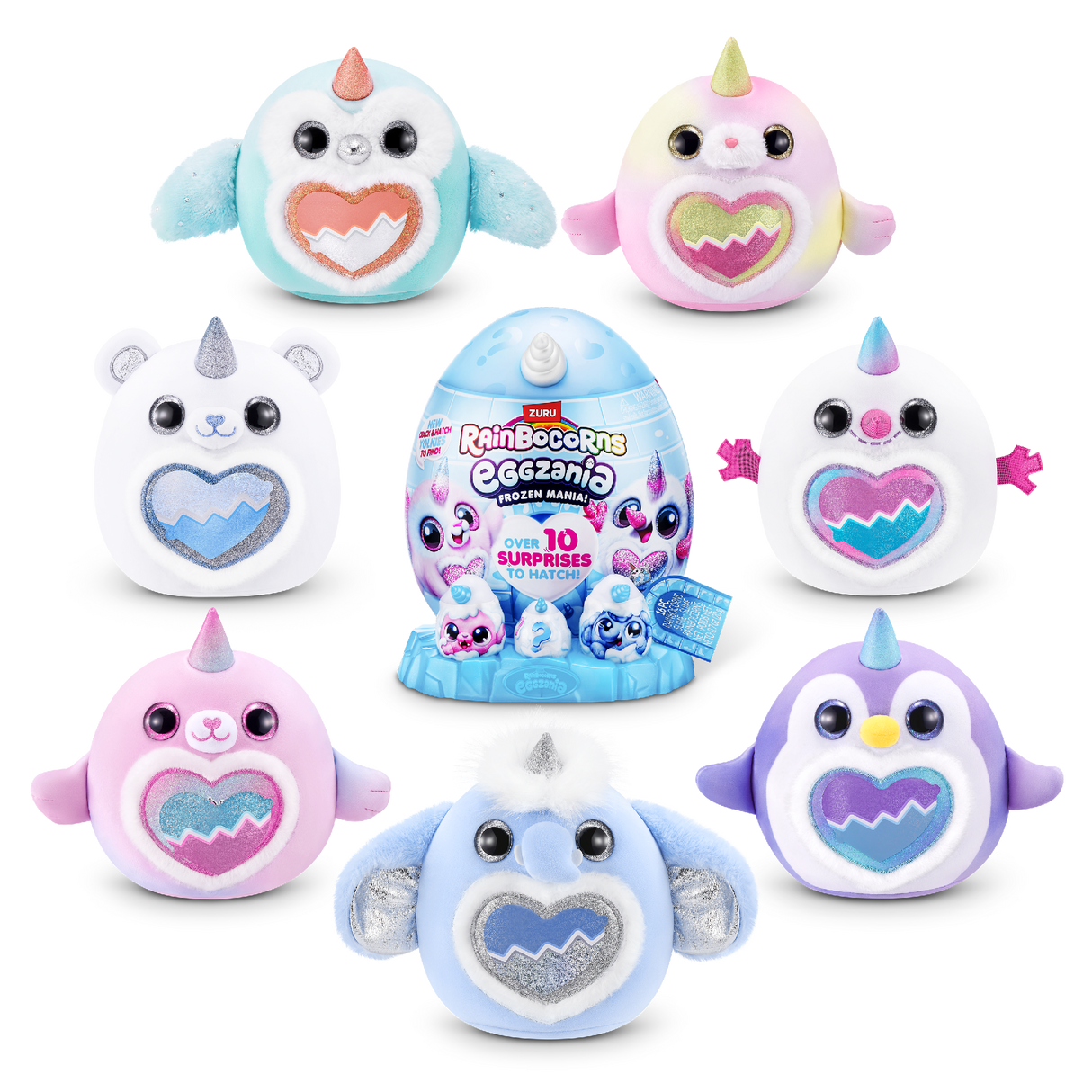 ZURU Rainbocorns Eggzania Frozen Mania Series 1