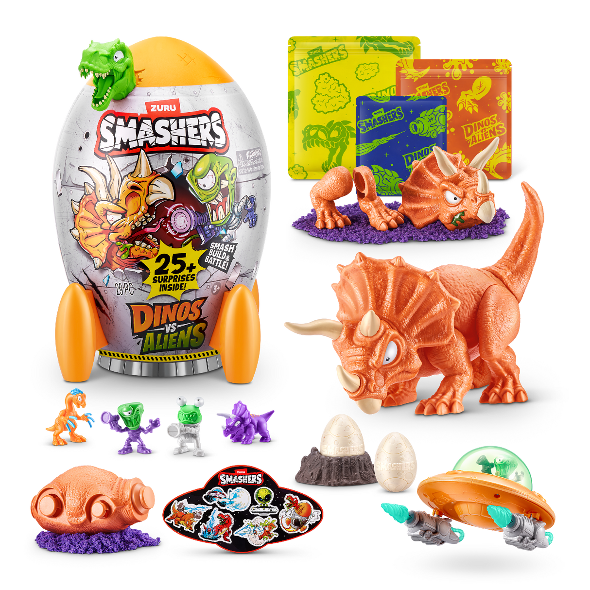 Zuru Smashers Dino vs Alien Rocket