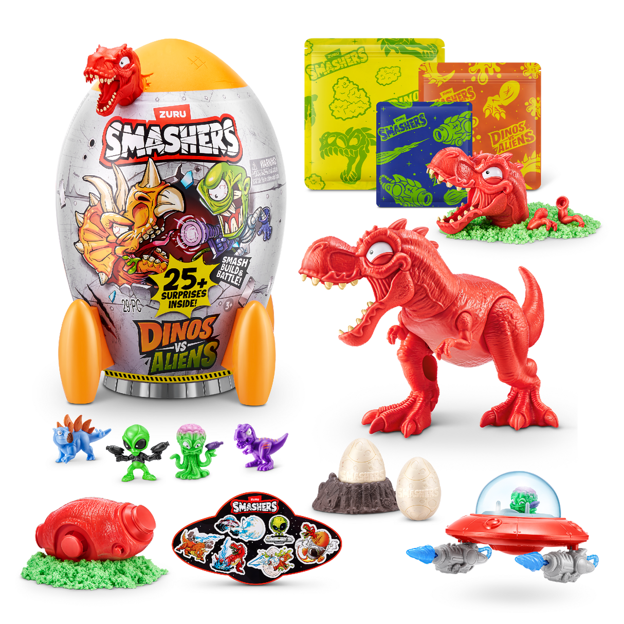 Zuru Smashers Dino vs Alien Rocket