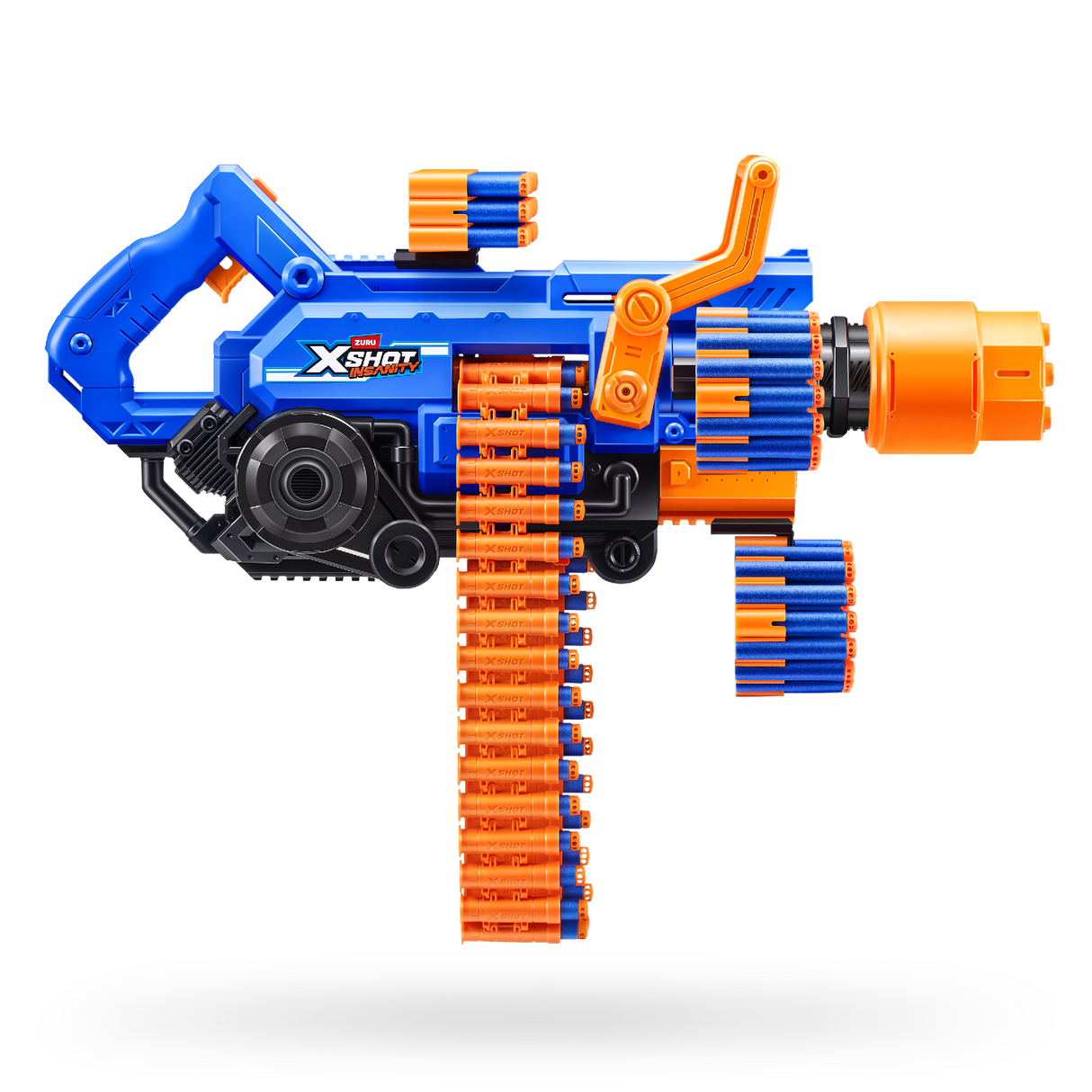 Zuru XSHOT Insanity Motorised Smoking Barrel with 72 Darts