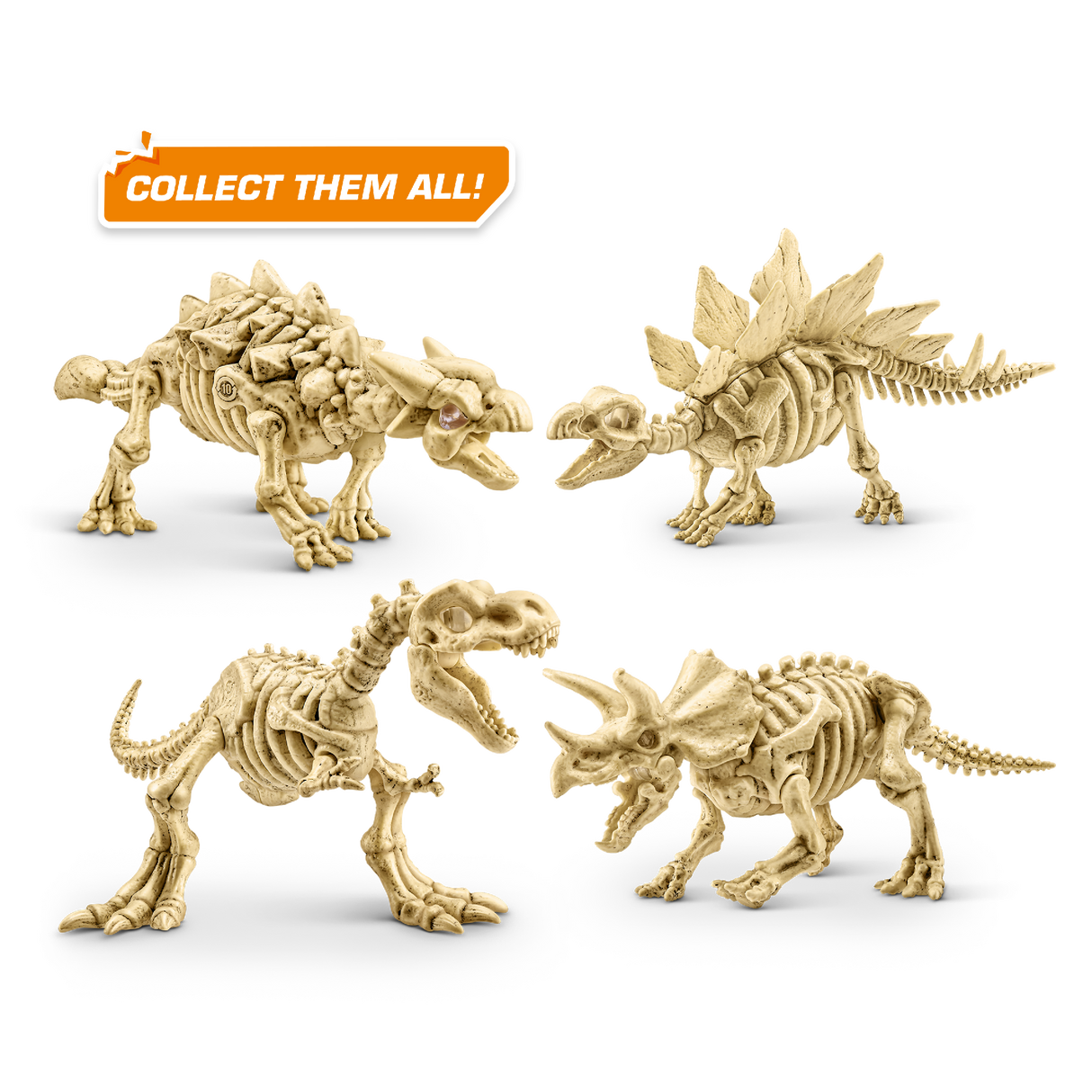 Zuru Robo Alive Light-Up Dino Fossil Amber Adventure