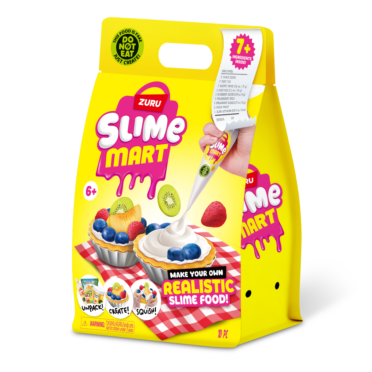 ZURU Slime Mart - Small Shopping Bag Series 1 - Fruit Tart