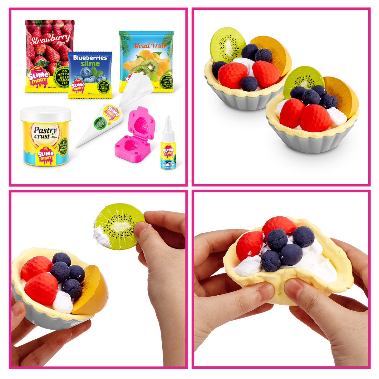 ZURU Slime Mart - Small Shopping Bag Series 1 - Fruit Tart