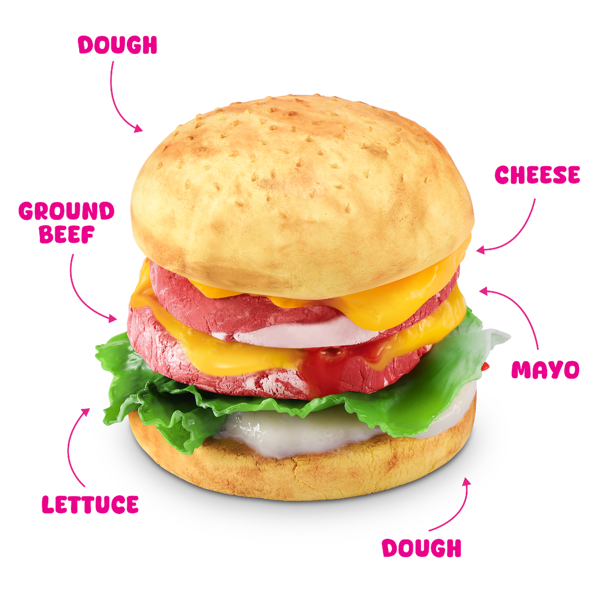 ZURU Slime Mart - Shopping Basket Series 1 - Burger