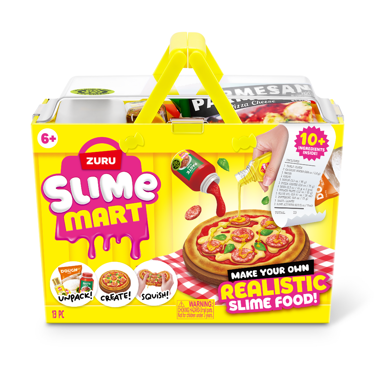 ZURU Slime Mart - Shopping Basket Series 1 - Pizza