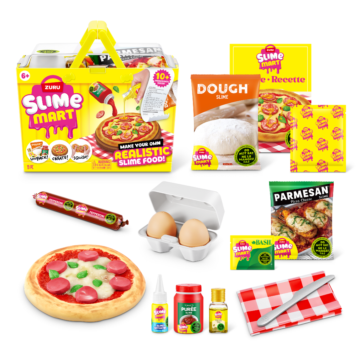 ZURU Slime Mart - Shopping Basket Series 1 - Pizza