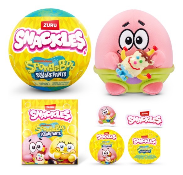 ZURU Snackles 5 Capsule Spongebob Squarepants assorted