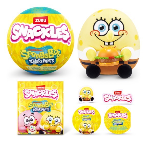 ZURU Snackles 5 Capsule Spongebob Squarepants assorted