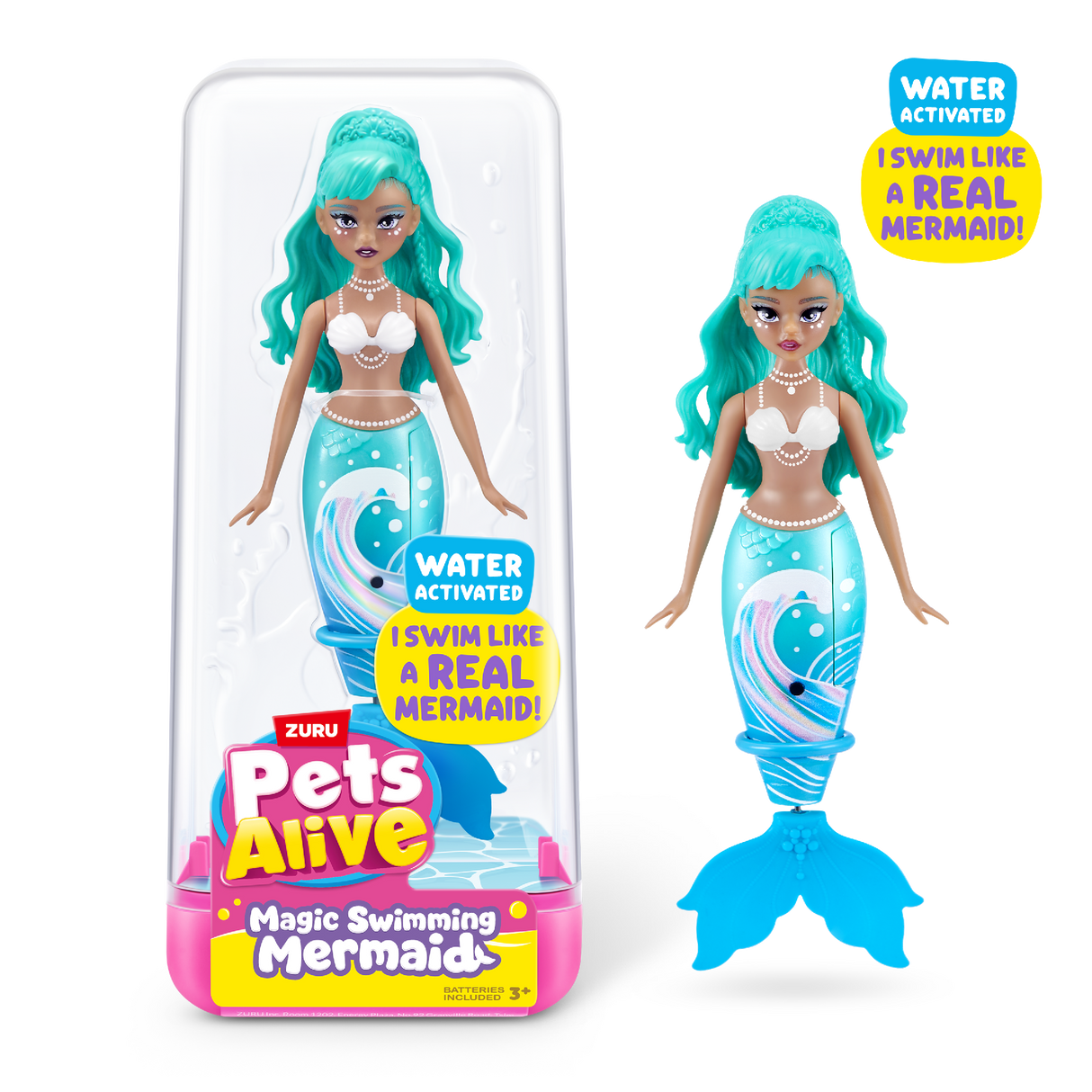ZURU Pets Alive Swimming Mermaid