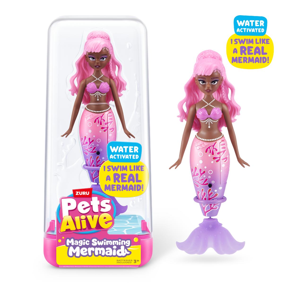 ZURU Pets Alive Swimming Mermaid