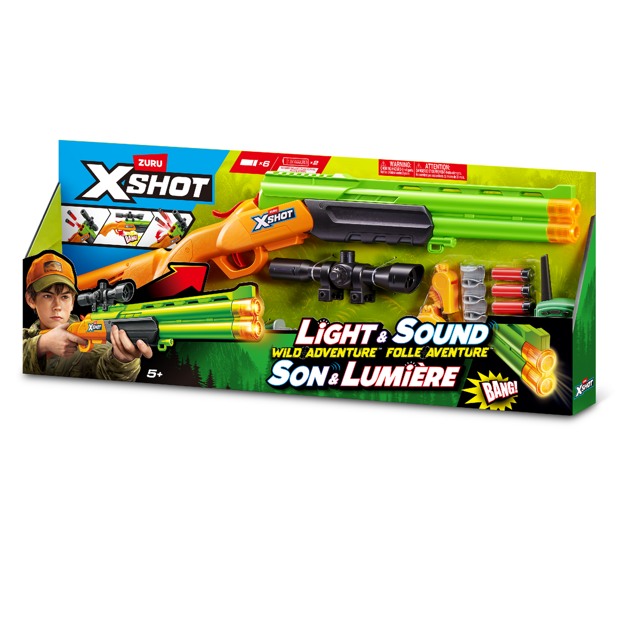 ZURU XSHOT Role Play Big Hunter Set