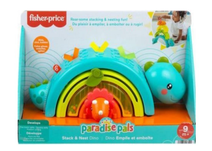 Fisher-price Paradise Pals - Stack & Nest Dino