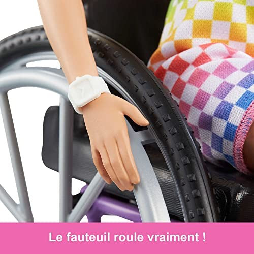 Barbie Fashionistas Doll with Wheelchair and Ramp