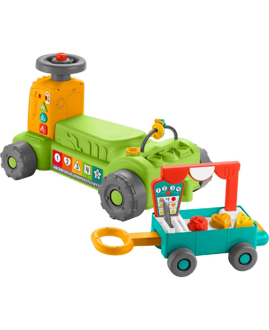 Fisher-price Laugh And Learn 4-in-1 Farm To Market Tractor