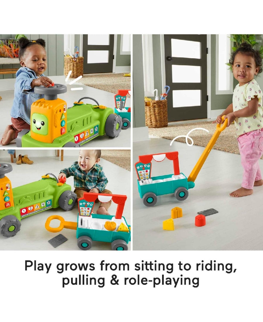 Fisher-price Laugh And Learn 4-in-1 Farm To Market Tractor