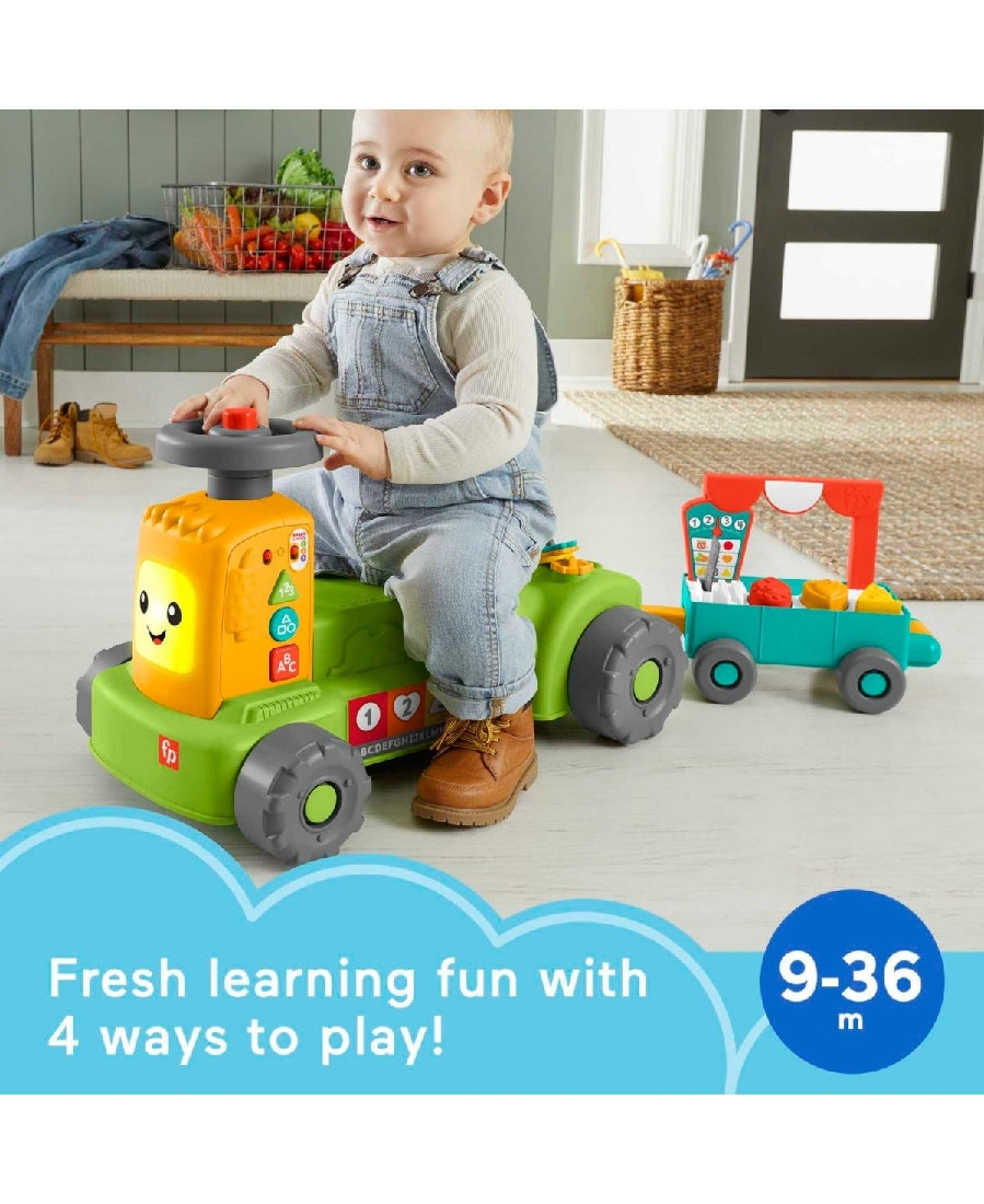 Fisher-price Laugh And Learn 4-in-1 Farm To Market Tractor
