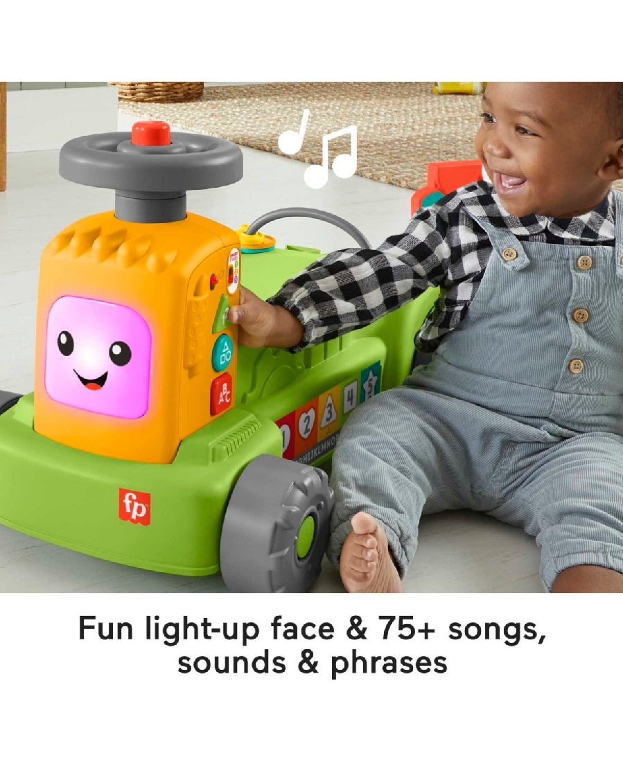Fisher-price Laugh And Learn 4-in-1 Farm To Market Tractor