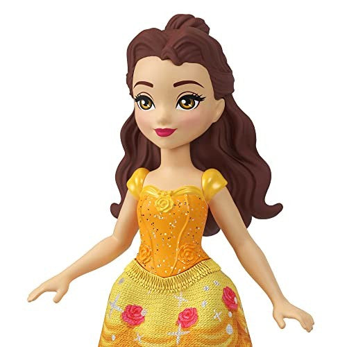 Disney Princess Small Doll Princess Party with 6 Posable Dolls and 13 Tea Time Accessories