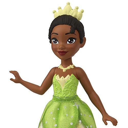 Disney Princess Small Doll Princess Party with 6 Posable Dolls and 13 Tea Time Accessories