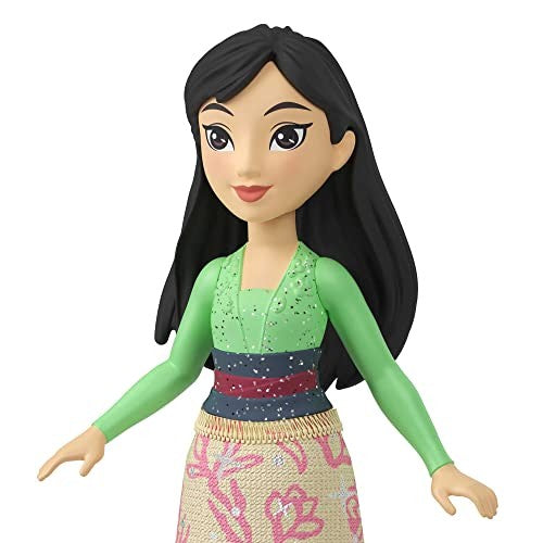 Disney Princess Small Doll Princess Party with 6 Posable Dolls and 13 Tea Time Accessories
