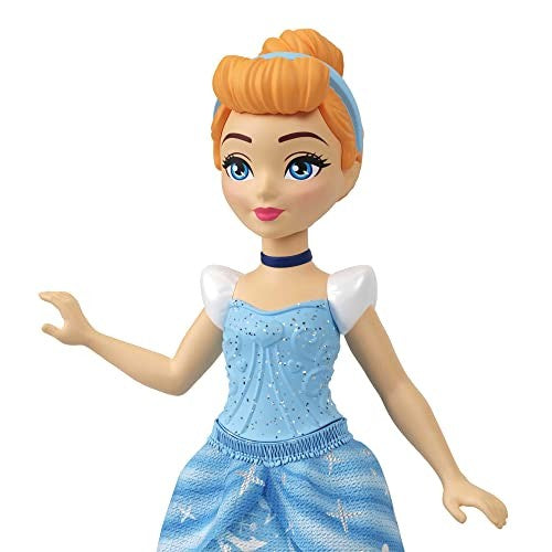 Disney Princess Small Doll Princess Party with 6 Posable Dolls and 13 Tea Time Accessories