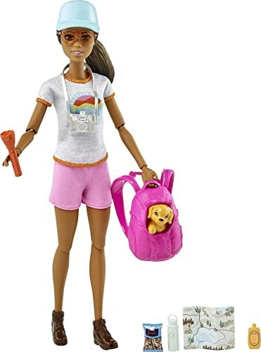 Barbie Wellness Hiking Outfit with Puppy