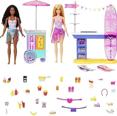 Barbie Beach Boardwalk Playset