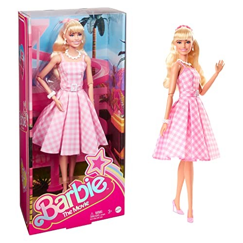 Barbie The Movie Collectible Doll Margot Robbie As Barbie In Pink Gingham Dress