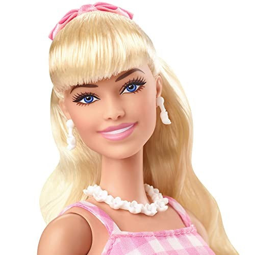 Barbie The Movie Collectible Doll Margot Robbie As Barbie In Pink Gingham Dress