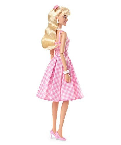 Barbie The Movie Collectible Doll Margot Robbie As Barbie In Pink Gingham Dress