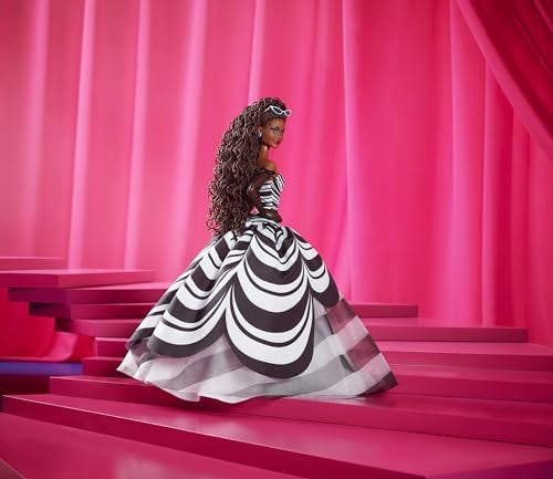 Barbie 65th Blue Sapphire Anniversary Doll With Brunette Hair