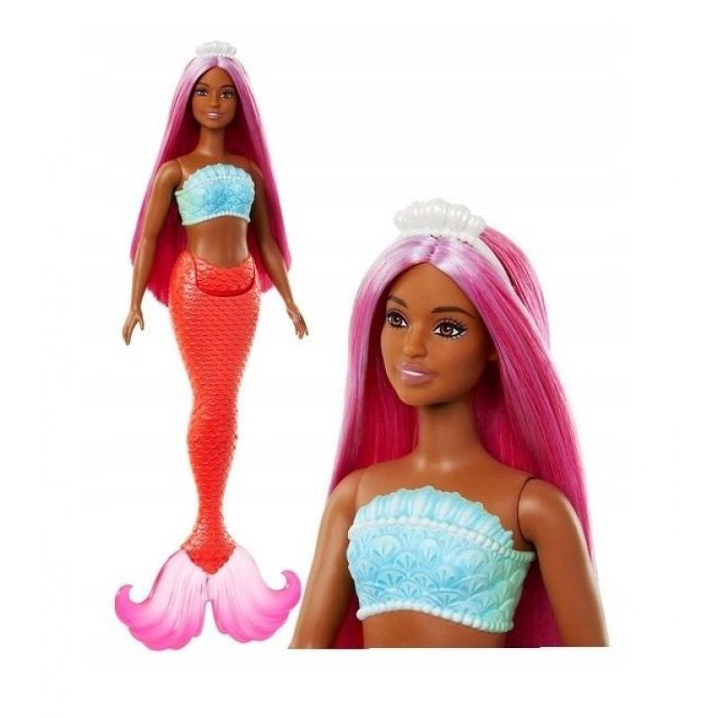 Barbie Mermaids Asst. Orange Tail