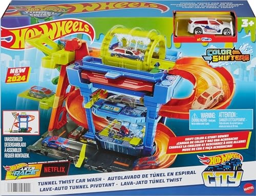 Hot Wheels City Tunnel Twist Car Wash