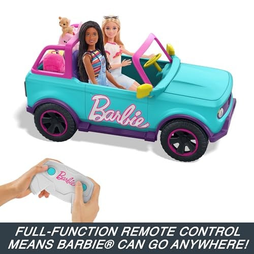 Hot Wheels Barbie Rc Suv Vehicle