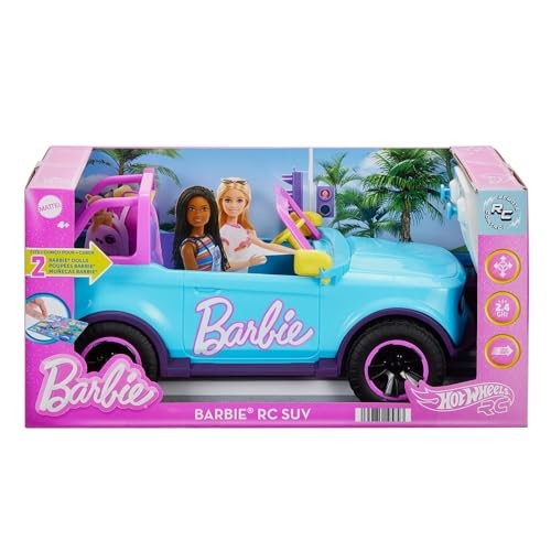 Hot Wheels Barbie Rc Suv Vehicle