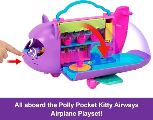 POLLY POCKET KITTY AIRWAYS PLAYSET