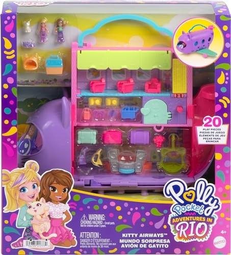POLLY POCKET KITTY AIRWAYS PLAYSET