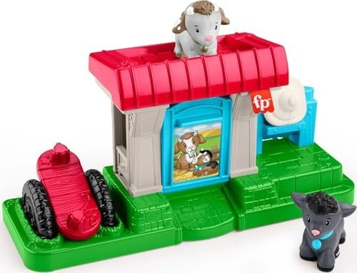 Fisher Price Little People Farm Goat Nursery Set