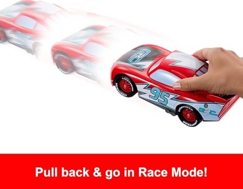 Disney and Pixar Cars Lightning McQueen Global Racers Cup Drift & Race Car