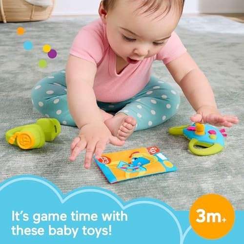 Fisher-price Level-up Little Gamer Gift Set For Infants Ages 3+ Months