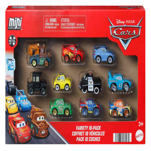 Disney Pixar Cars Minis 10 Pack New